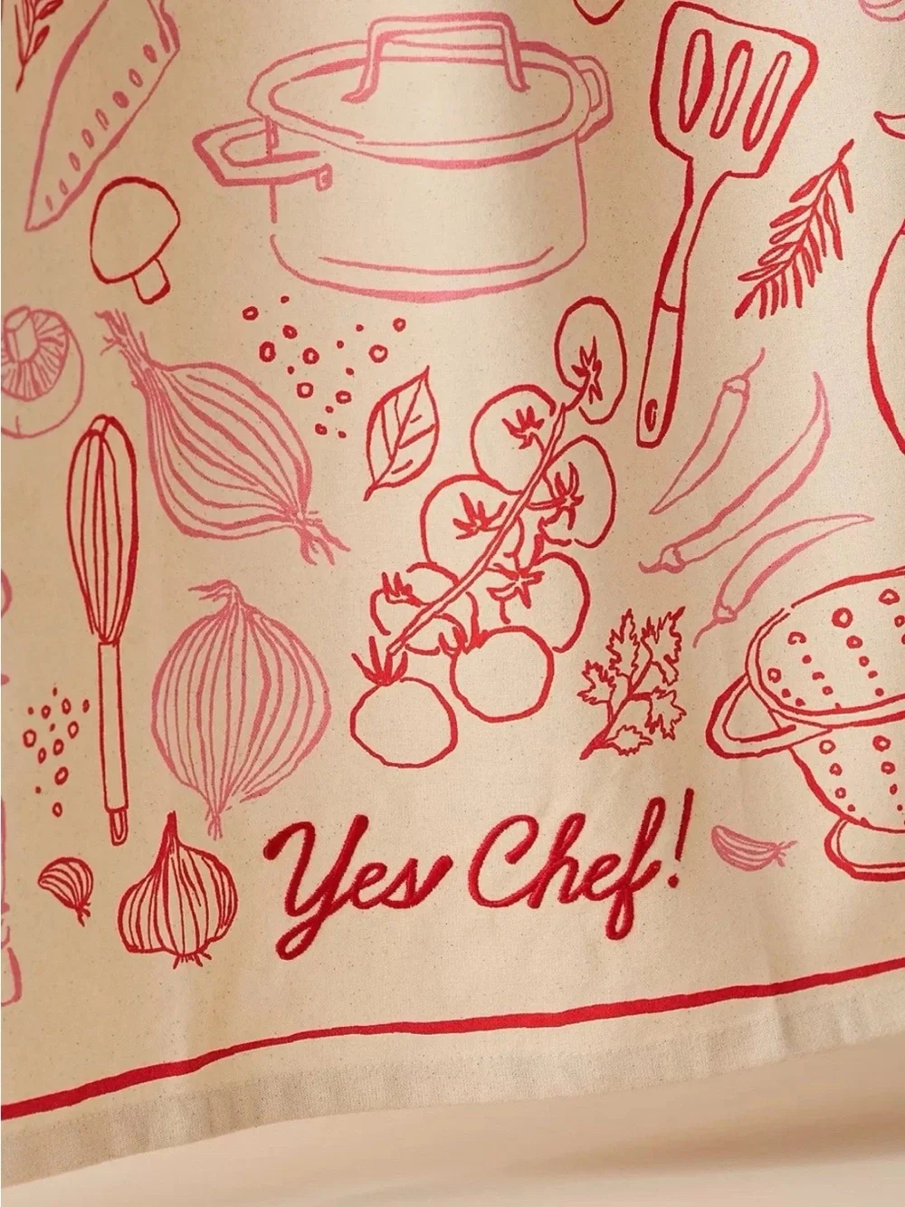 NEW Anthropologie Yes Chef Cotton Dish Towel